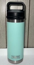 YETI Rambler 18 oz Bottle Stainless Steel Chu...