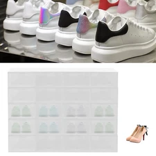 20Pcs Sneaker Display Case Organizer Stackable Shoe Storage Box Durable Plastic