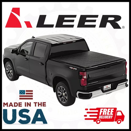 Leer Hard Quad Folding Tonneau Cover For 2019 2023 Ram 1500 6ft 4in leer-hard-quad-folding-tonneau-cover-for-2019-2023-ram-1500-6ft-4in