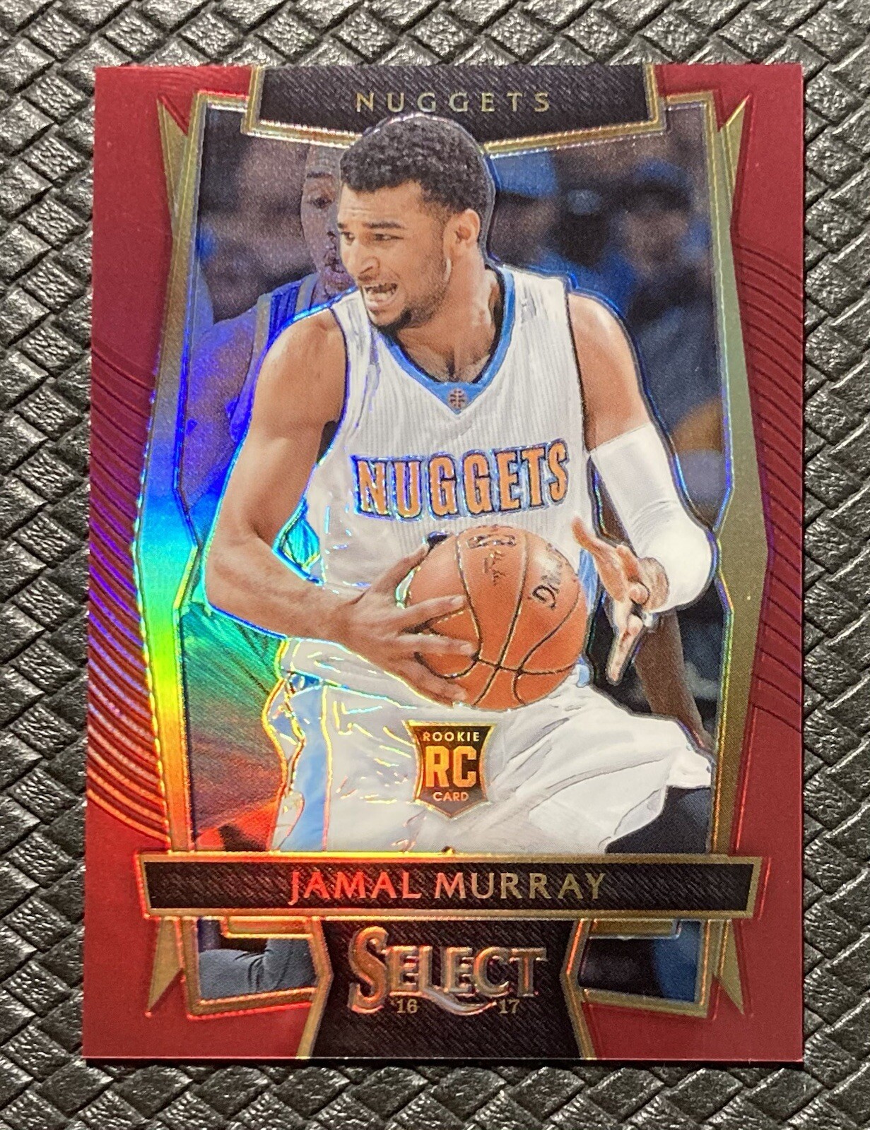JAMAL MURRAY 2016-17 Panini Select #4 Maroon Prizm Rookie /175 Kentucky Nuggets