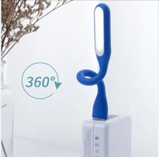 LED Lights, Small Night Light Multi-color LED Light, USB Charging Light blue