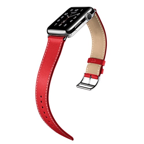 Für Apple iWatch Series 9 8 7 6 5 4 3 2 1 SE Ultra 2 Echtleder Armband - Bild 20 von 31
