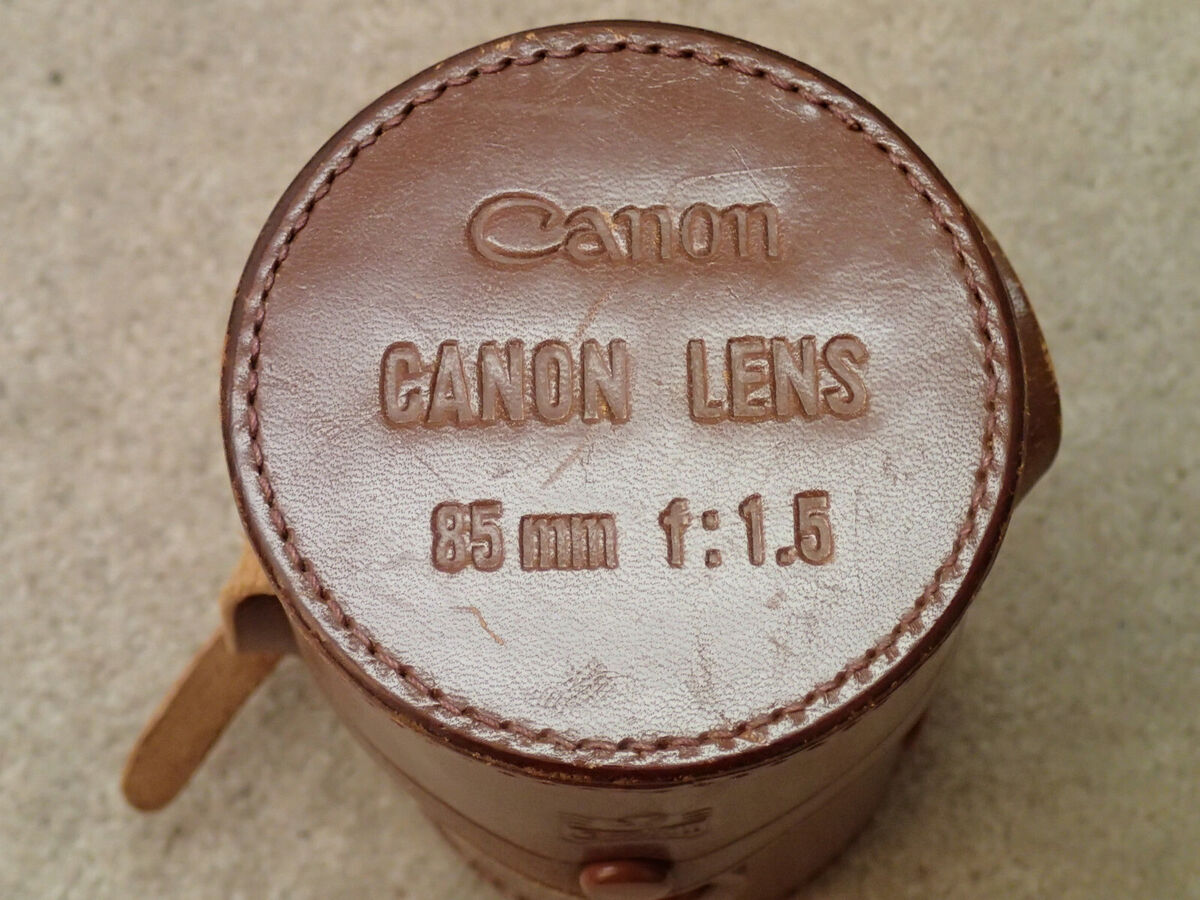 Canon 85mm f1.5 Type II Vintage LTM L39 Lens Estate Item Canon 85mm f1.5 Type II Vintage LTM L39 Lens Estate Item