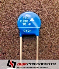 (10 pcs) S10K230 - B72210S0231K101 - Varistor THT 2-PIN - TDK EPCOS