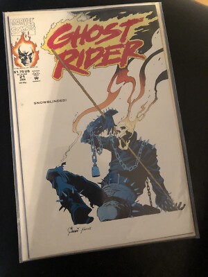 Ghost Rider #21 Marvel Jan 1991 White Pages Comic Book EXCELLENT ...
