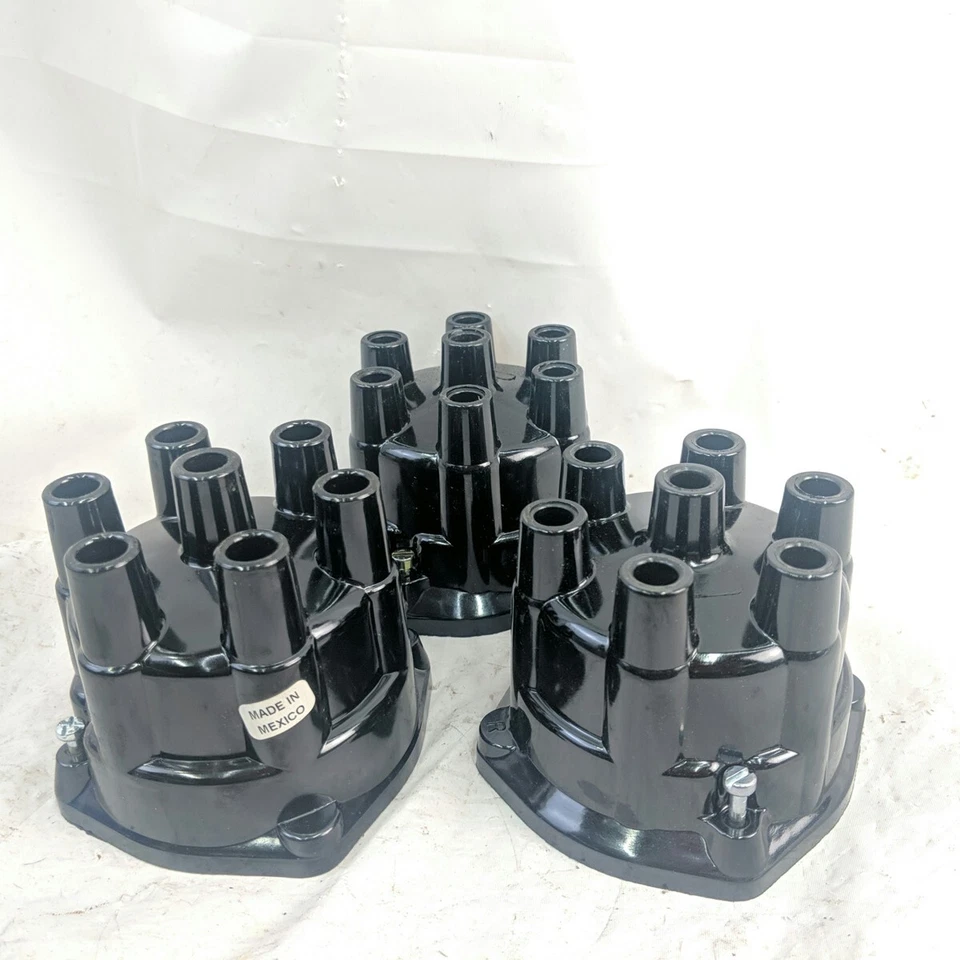 3x Tapas Distribuidoras Napa Echlin RR183 Para AMC Jeep Studebaker Chevrolet 6cyl Nuevo de Lote Antiguo Foto 2 de 4