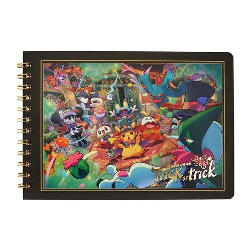 Pokemon Center 2024 Halloween Trick or trick B6 Size Spiral Notebook