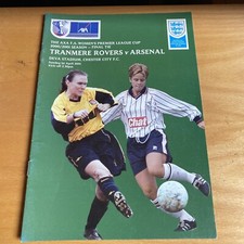 TRANMERE ROVERS V ARSENAL 2000/01 WOMENS LEAGUE CUP FINAL CHESTER 1 APRIL 2001