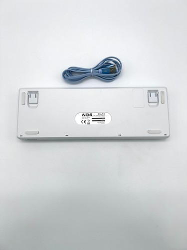 Used Original NOS C450 MINI PRO RGB Mechanical Gaming White Keyboard - Picture 11 of 12
