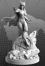 Crisis Protocol Scarlet Witch and Quicksilver 3D Printed Model Proxy
