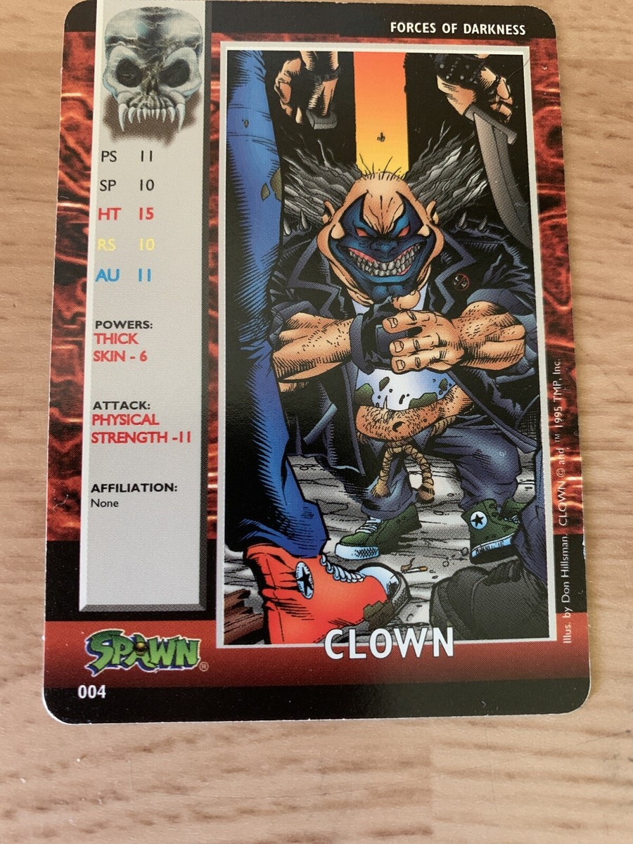 Spawn Gothic Power Cardz Trading Card Game Forces of Darkness