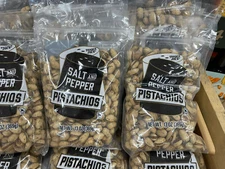 Trader Joe's Salt and Pepper Pistachios 13 oz 