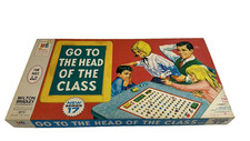 Vintage Go To The Head Of The Class 1967 Board Game Used Complete