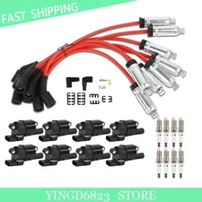 Ignition Coils for 2005-07 Buick Rainier w Iridium Spark Plugs Spark Plug Wires