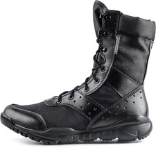 Men'S LD Lightweight Combat Boots Microfiber/Suede Leather Military Tactical Boo