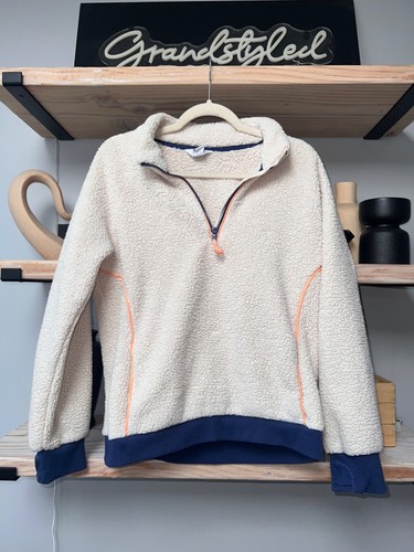 Athleta Girl Cozy Teddy Sweatshirt pullover Girls Size XXL/16 Casual Sweatshirt - Picture 2 of 9