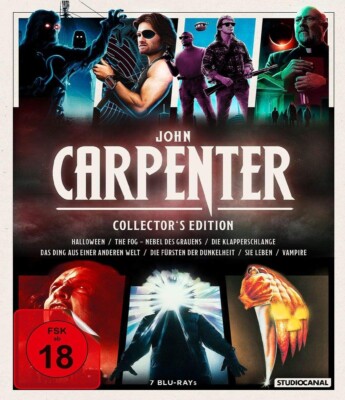 JOHN CARPENTER COLLECTOR'S EDITION/BLU-RAY   7 BLU-RAY NEU