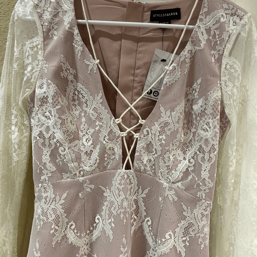 Style Stalker Island of Live Dress lace long sleeve size small NWT - Picture 4 of 16