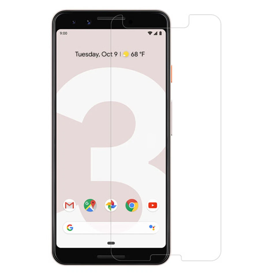 9H Tempered Glass Screen Protector Film For Google Pixel 3 XL 2 XL 3XL Lot New - Image 2 of 4