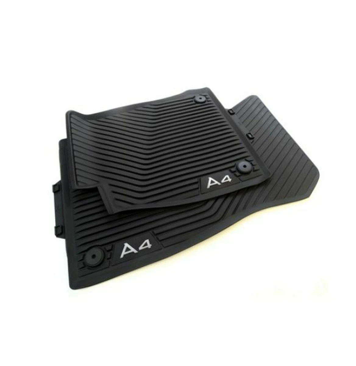 New Genuine Audi A4 2016 Front Rubber Floor Mats 8W2061501 041 eBay