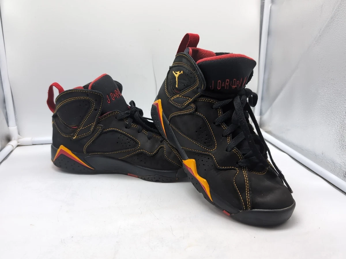Nike Air Jordan 7 Retro 'Citrus' Black/Red GS (DQ6040-081) Size 6 Y | eBay