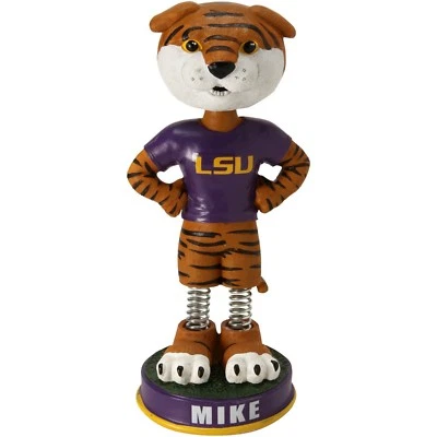 Louisiana State University LSU Retro Springy Legs Bobblehead NCAA Bad Box - Image 1 of 2