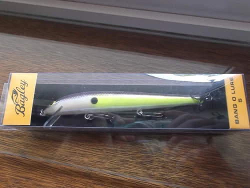 Older Bagley Bang O Lure BL5 5" SS Sexy Shad