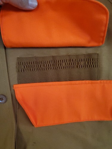 Vintage Bone Dry Redhead Tan/Orange Bird Duck Hunting Vest Sz XL - Picture 9 of 11