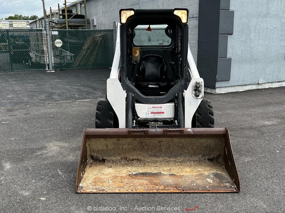 2016 Bobcat S530 Skid Steer Wheel Loader Tractor Aux Hyd Diesel Bucket bidadoo - Picture 7 of 12
