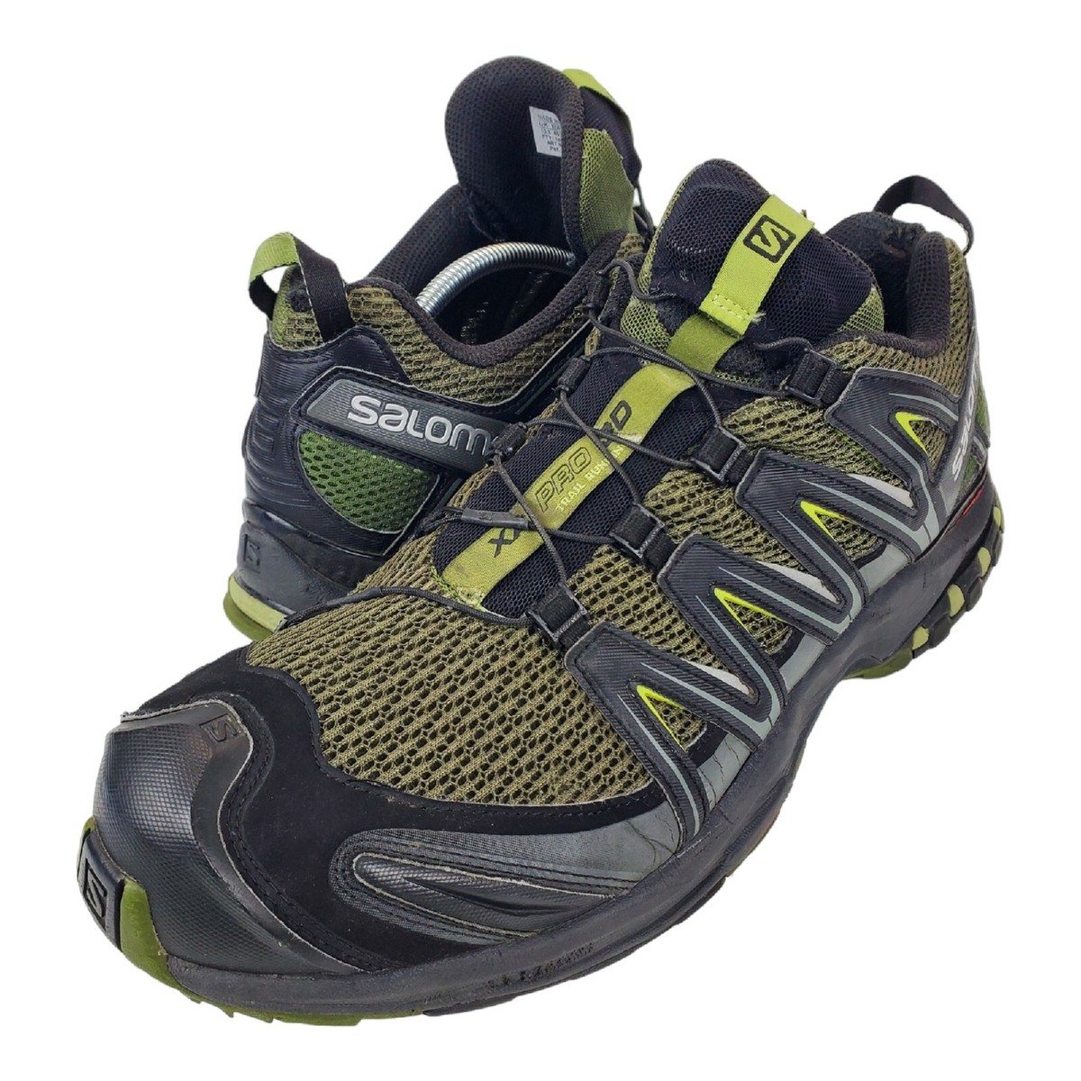 SALOMON XA 3D Ultra 2 Hiking Shoes Men&#039;s 14 Green Black GORE-TEX 392519 | eBay