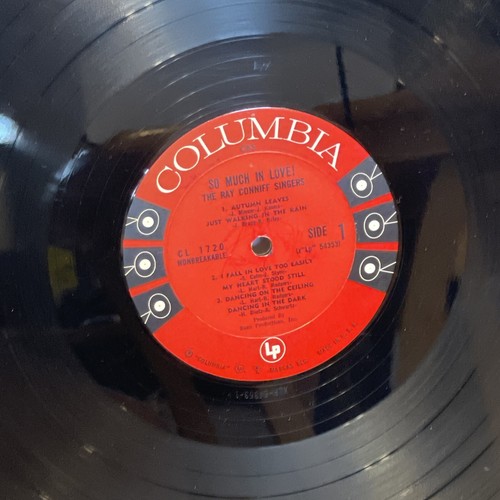 The Ray Conniff Singers So Much In Love (Vinyl, 1962) Columbia CL 1720 VG+ Album - Picture 7 of 9