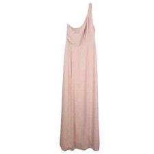 Show Me Your Mumu Eliza One Shoulder Maxi Dress Size XL Blush Pink