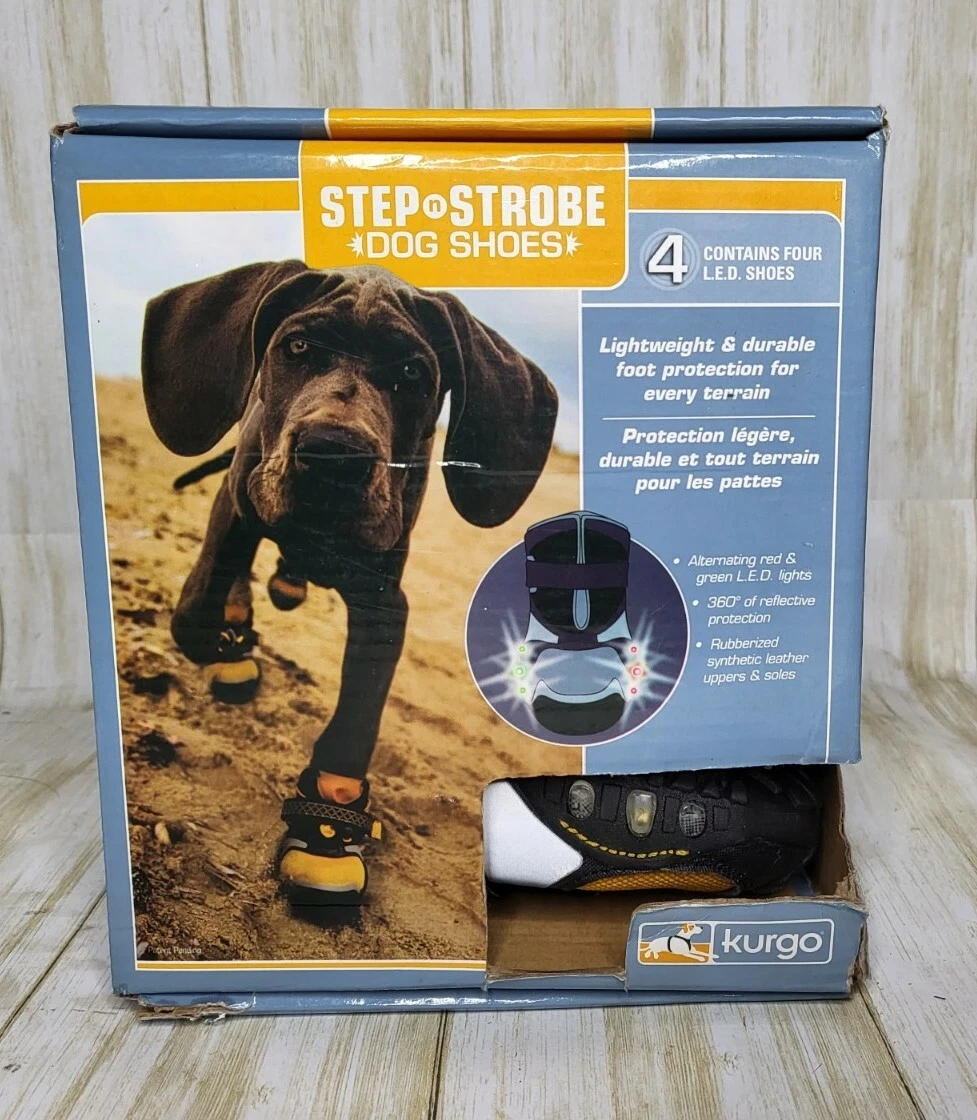 Kurgo step n strobe dog shoes 2025