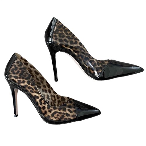 Jessica Simpson Leopard Print PU Pumps 