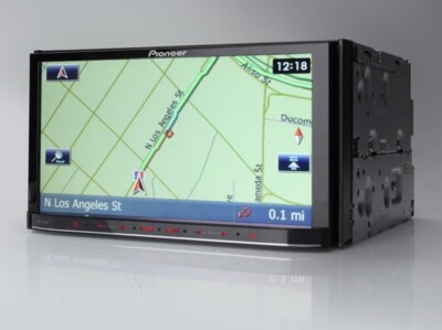 Pioneer AVIC-Z120BT Nav Radio  7''  Double-DIN + controller & Mount For GM SUV s