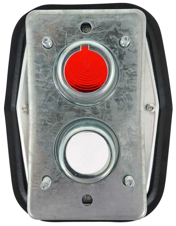 OER Tail Lamp Assembly Set For 1962-1964 Chevrolet Chevy II Nova - Image 3 of 4