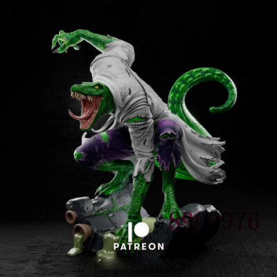 Lizard Marvel 3D Printing Unpainted Model GK Blank Kit Sculpture