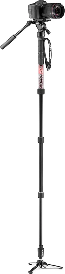 Manfrotto Element MII Video Kit Aluminium Fluid Monopod with Video Head, Slim an - Image 2 of 4