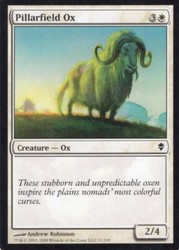 Pillarfield Ox - Zendikar (31/249) Common