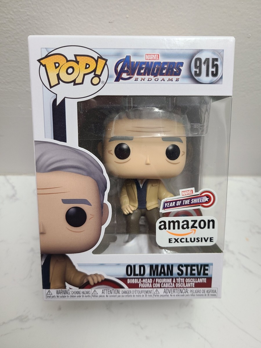 Funko Pop! Marvel Avengers: Endgame Old Man Steve #915 Amazon