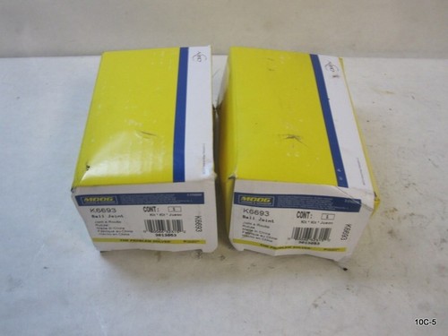 One Pair Genuine Moog K6693 Suspension Ball Joint Front Lower Left & Right