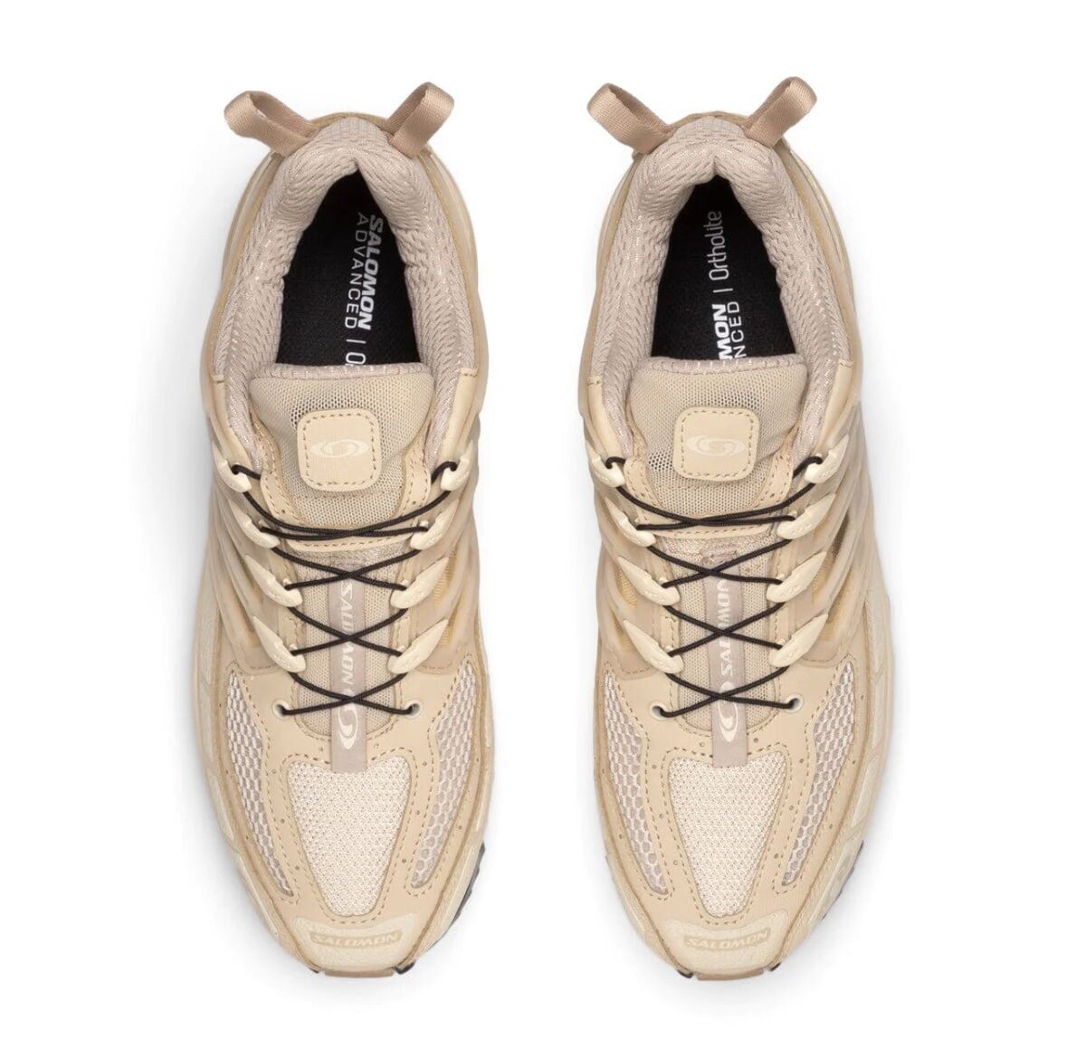 Salomon ACS Pro Advanced Beige Tan Safari Black - Size 8 Men Salomon ACS Pro Advanced Beige Tan Safari Black - Size 8 Men