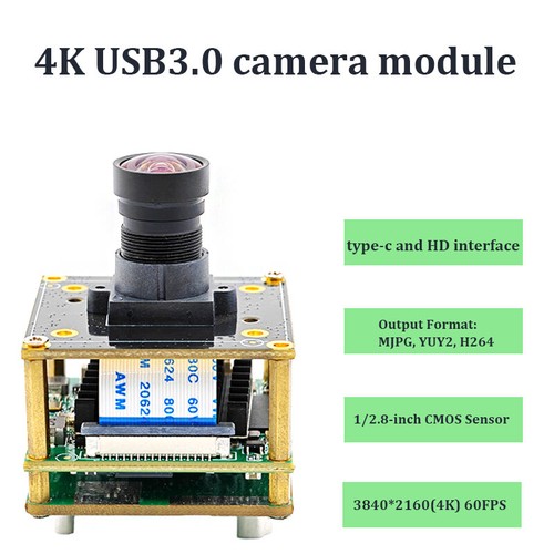 8MP 4K IMX415 Camera Module USB3.0 Type-c Interface Dual Output UVC Protocol - Picture 7 of 11