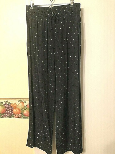 BENTLEY PETITE - Pants - Black / Gold 