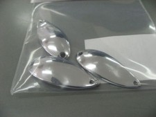 FOREST MIU Blade Silver 5pcs Trout Spoon