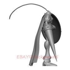 Unpainted Digimon Dukemon GK Resin GARAGE KIT FIGURES Model In Stock New