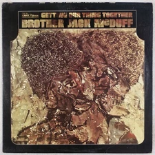 BROTHER JACK McDUFF: Getting Our Thing Together US Cadet DG Funk Jazz LP Vinyl