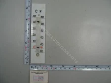 THERMOMETER PLATE APPROX. 5 1/8″ OR 14,3 CM TALL AND 1 3/16″ OR 3 CM WIDE