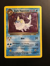 dark vaporeon pokemon card price Dark Vaporeon (45/82) [Team Rocket Unlimited]  TokenMTG