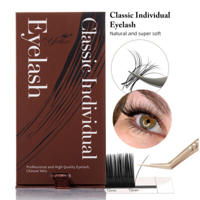 Volume and Classic Lashes Extensions Super Matte Individual Professional Faux